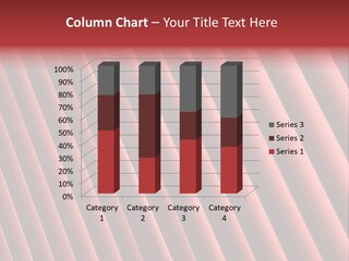 A Close Up Of A Red Piece Of Luggage PowerPoint Template