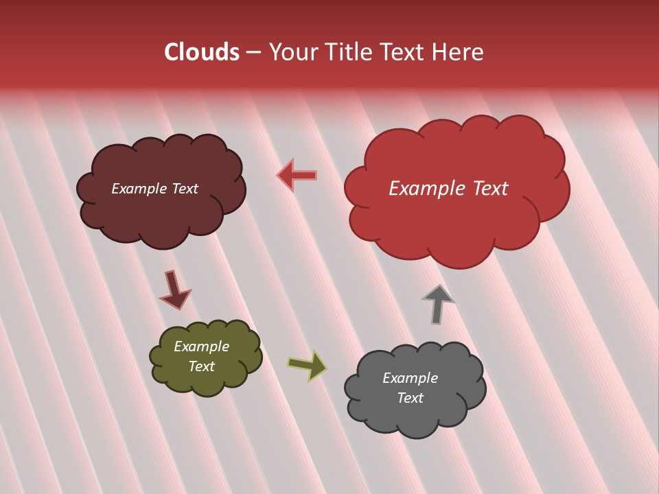 A Close Up Of A Red Piece Of Luggage PowerPoint Template