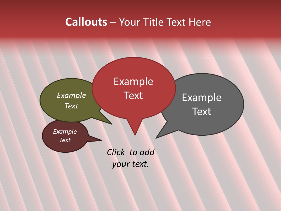 A Close Up Of A Red Piece Of Luggage PowerPoint Template