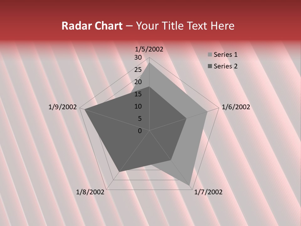 A Close Up Of A Red Piece Of Luggage PowerPoint Template