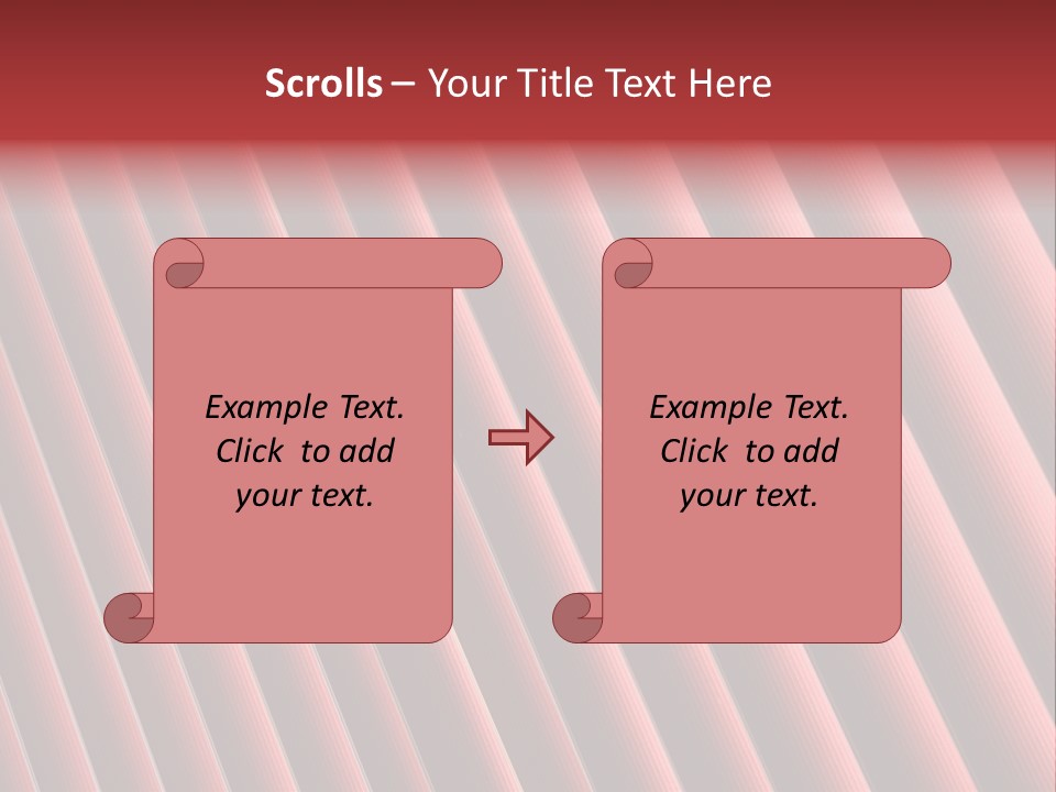 A Close Up Of A Red Piece Of Luggage PowerPoint Template