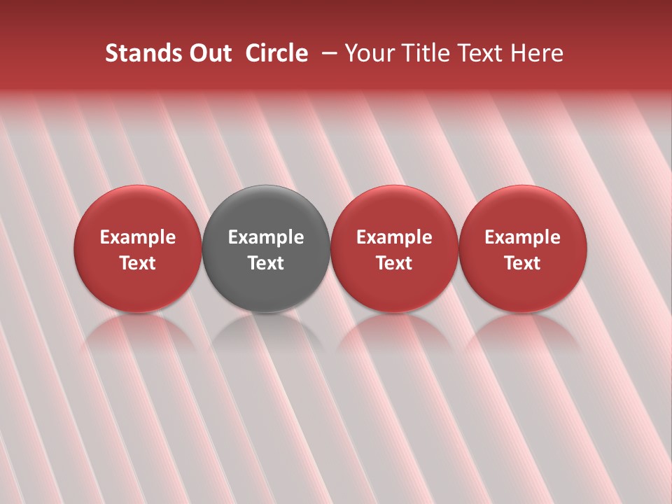 A Close Up Of A Red Piece Of Luggage PowerPoint Template