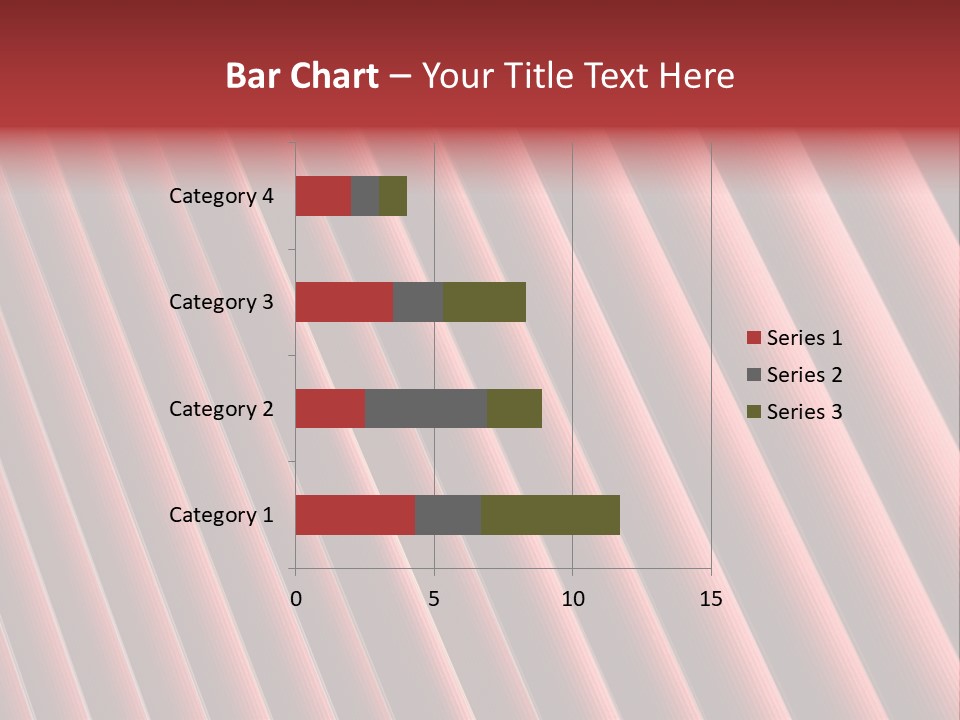 A Close Up Of A Red Piece Of Luggage PowerPoint Template