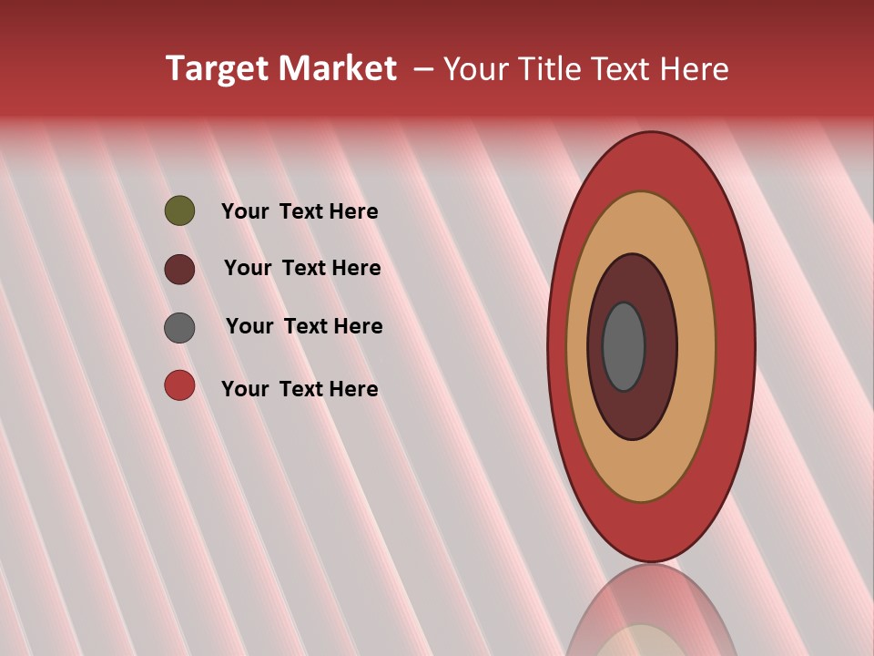 A Close Up Of A Red Piece Of Luggage PowerPoint Template
