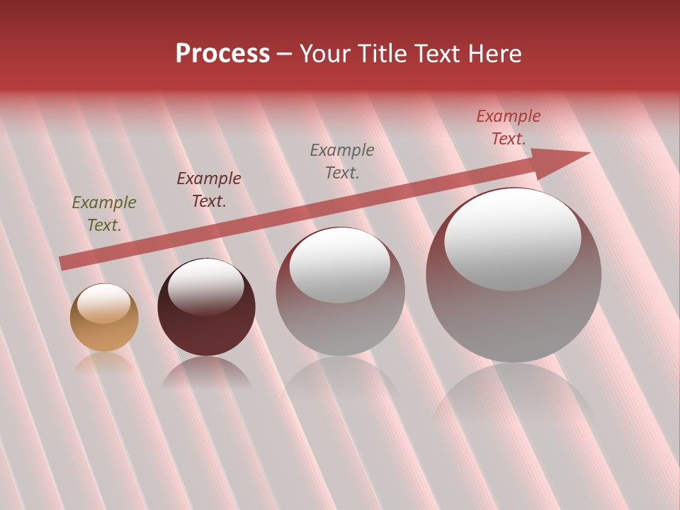 A Close Up Of A Red Piece Of Luggage PowerPoint Template