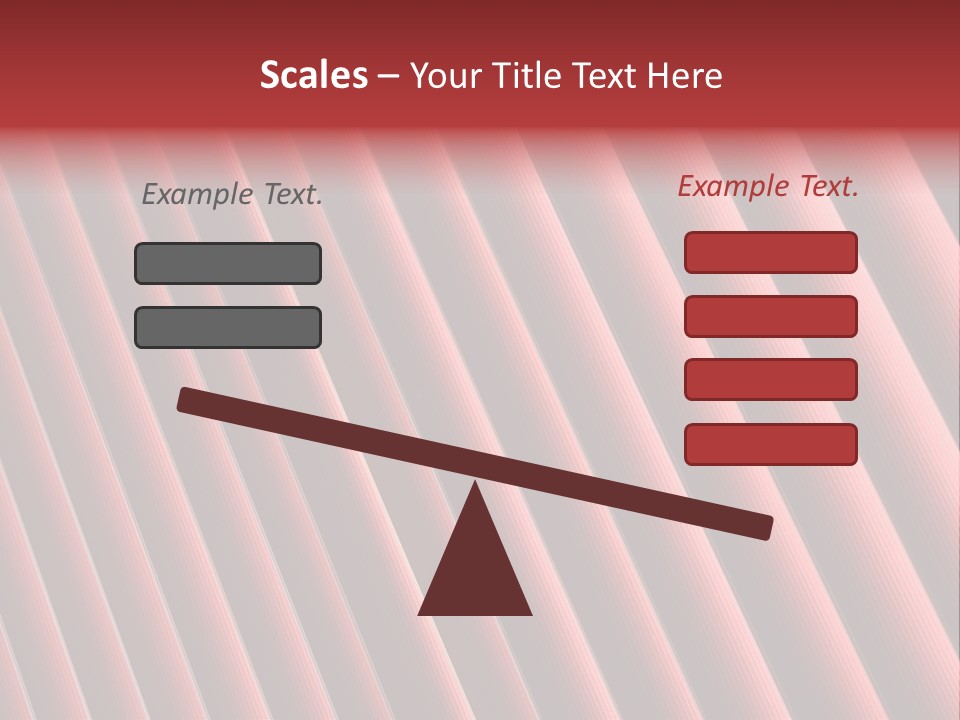 A Close Up Of A Red Piece Of Luggage PowerPoint Template