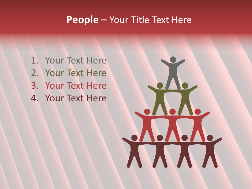 A Close Up Of A Red Piece Of Luggage PowerPoint Template