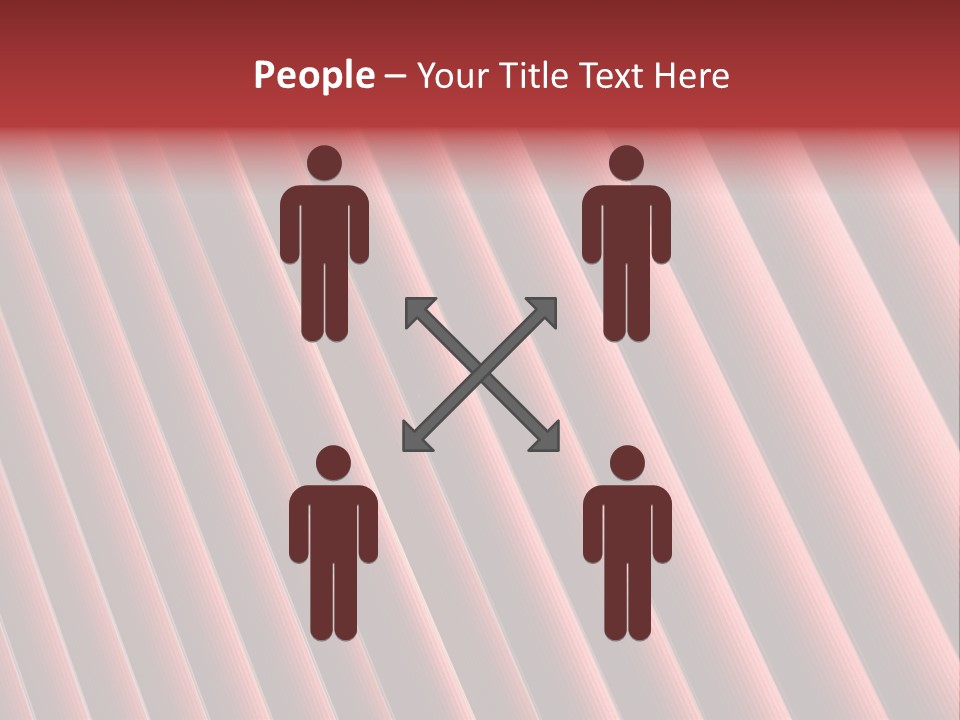 A Close Up Of A Red Piece Of Luggage PowerPoint Template