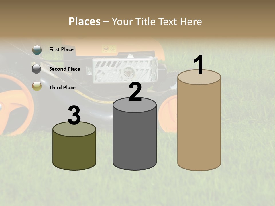 Lawnmower PowerPoint Template