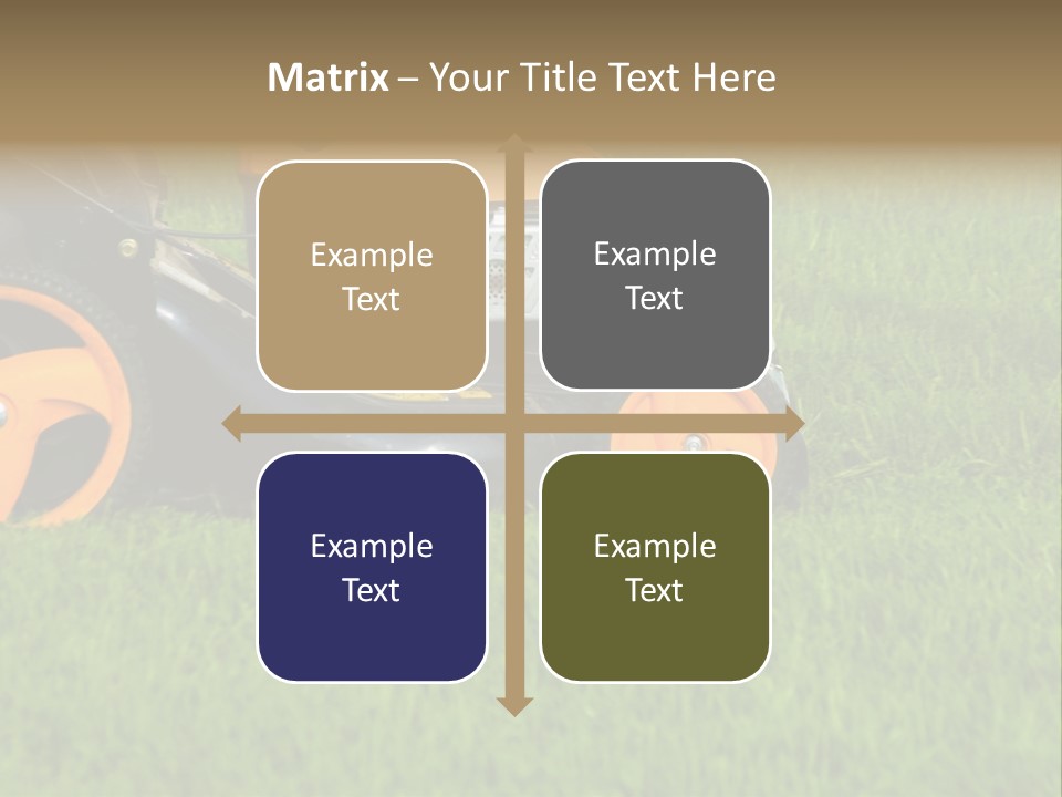 Lawnmower PowerPoint Template