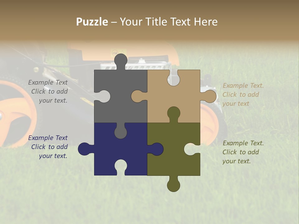 Lawnmower PowerPoint Template