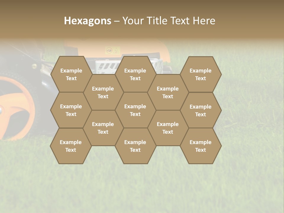 Lawnmower PowerPoint Template