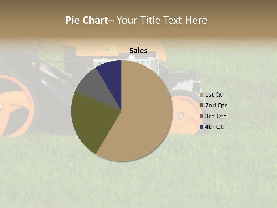 Lawnmower PowerPoint Template
