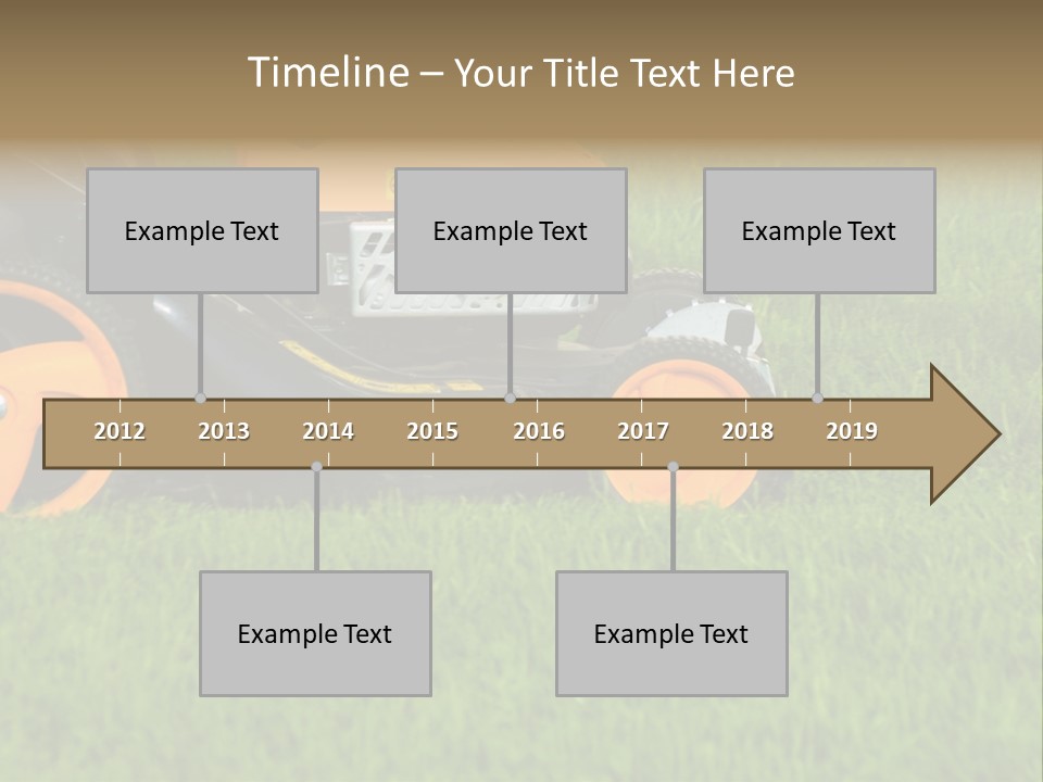 Lawnmower PowerPoint Template