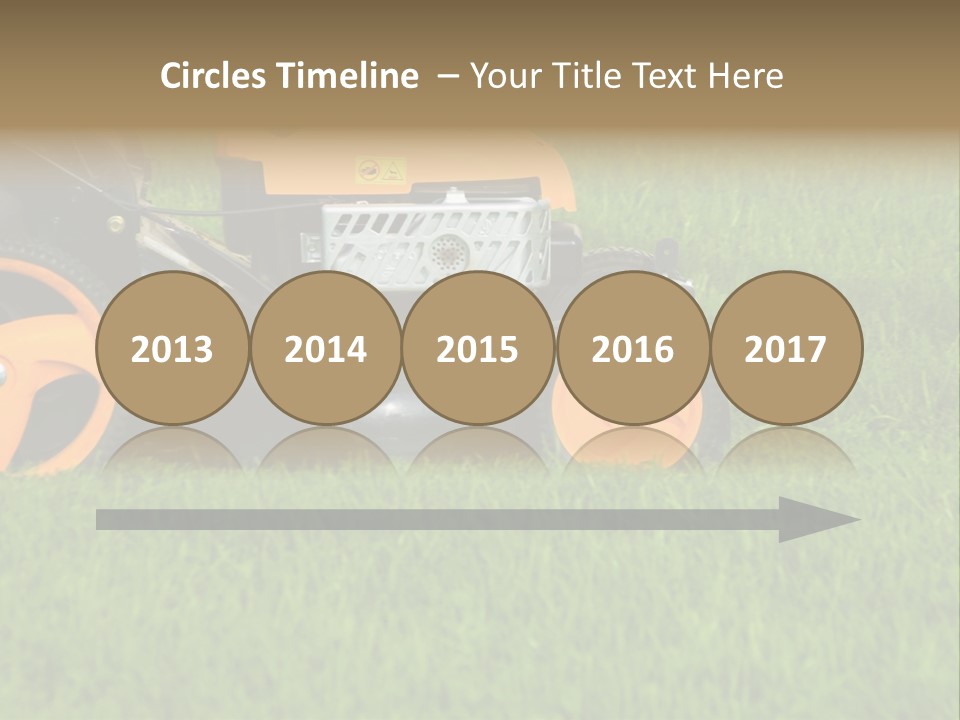 Lawnmower PowerPoint Template