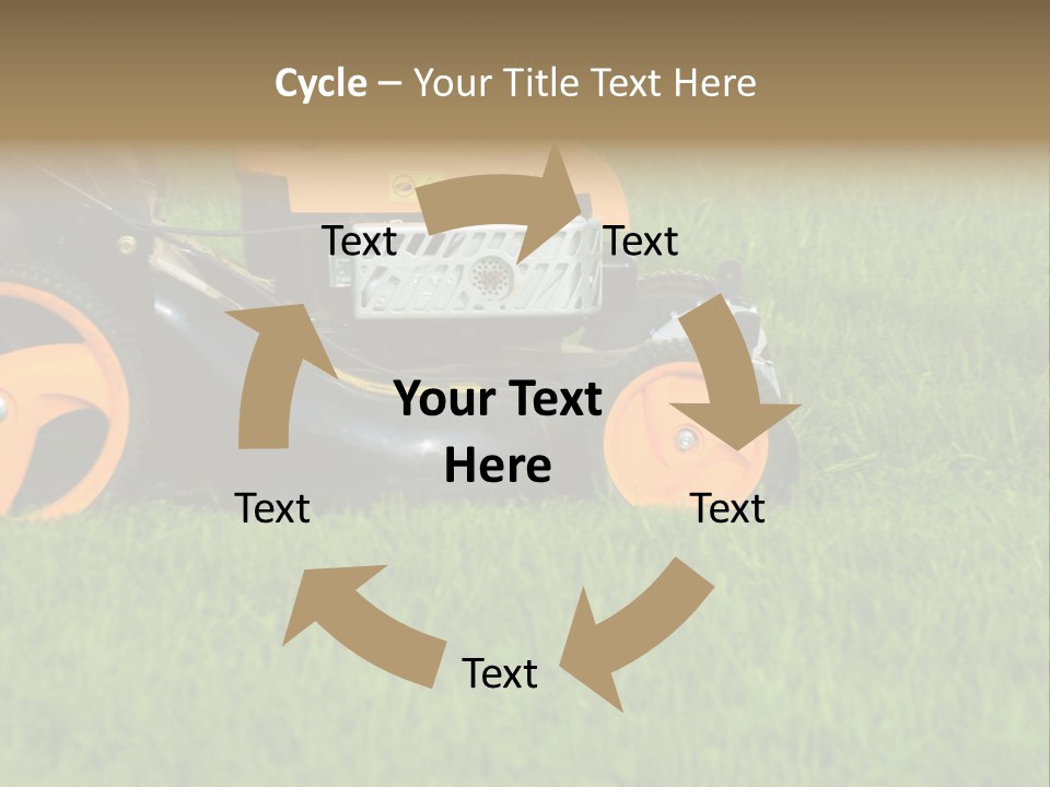 Lawnmower PowerPoint Template