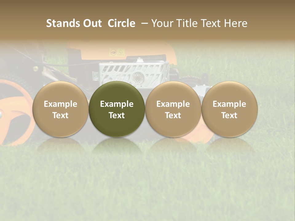 Lawnmower PowerPoint Template