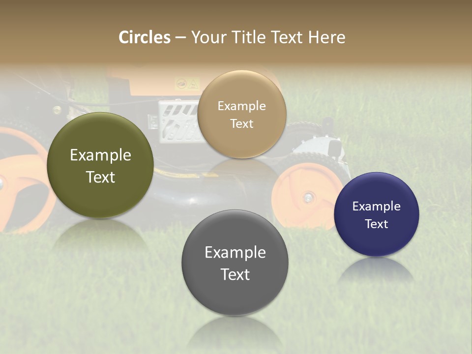 Lawnmower PowerPoint Template
