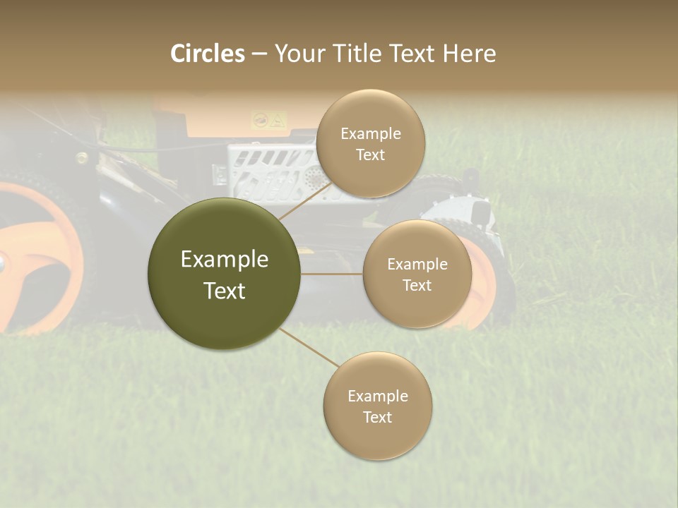 Lawnmower PowerPoint Template