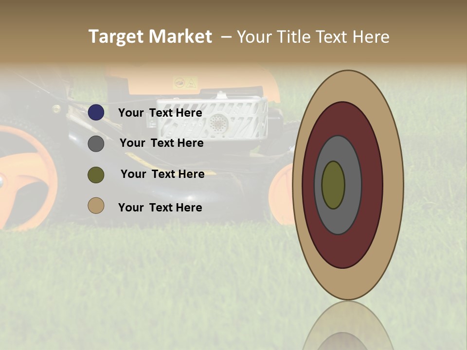 Lawnmower PowerPoint Template