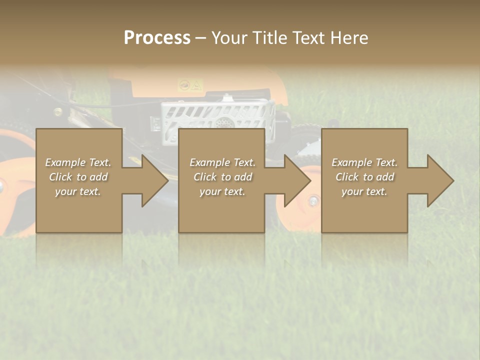 Lawnmower PowerPoint Template