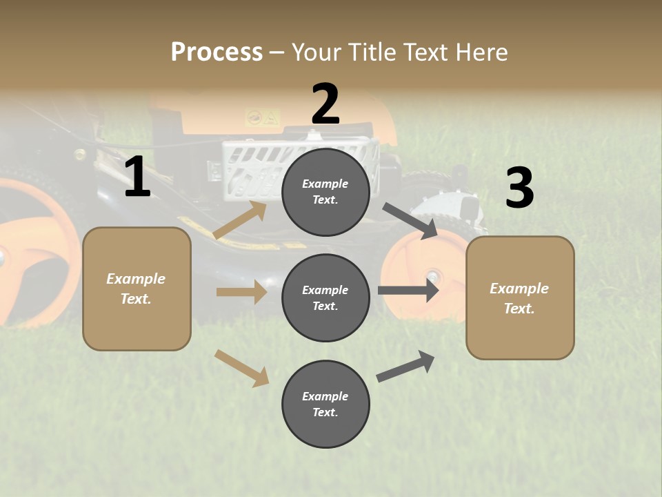 Lawnmower PowerPoint Template