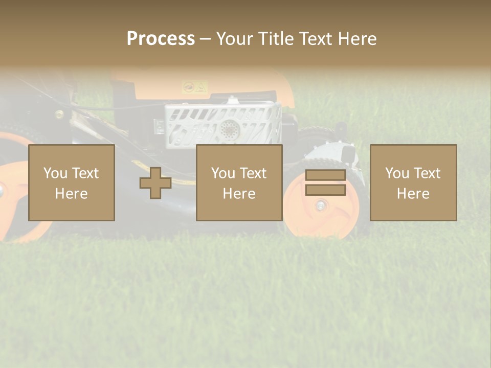 Lawnmower PowerPoint Template