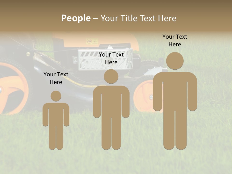 Lawnmower PowerPoint Template