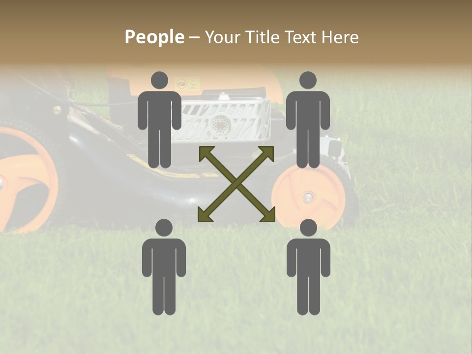 Lawnmower PowerPoint Template