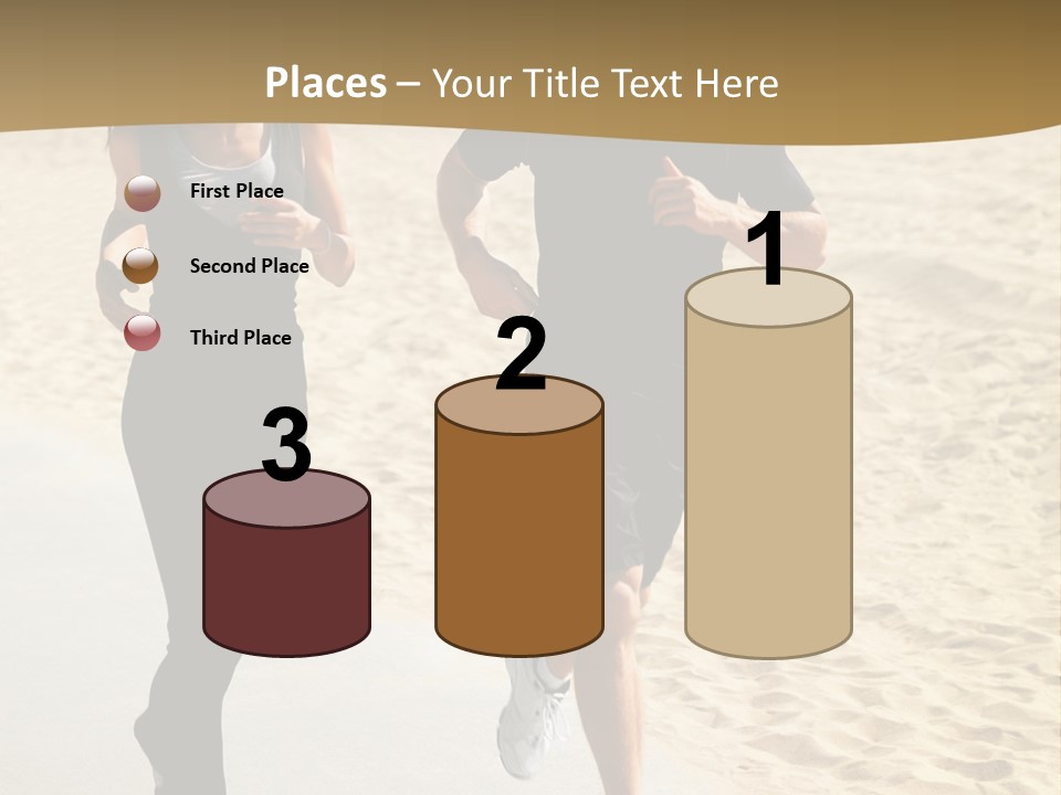 Fit Young Brunette Pilates Instructor Showing Different Exercises On A White Background A Blue Yoga Mat. White Background Not Isolated PowerPoint Template