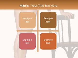 Beautiful Young Girls Body PowerPoint Template