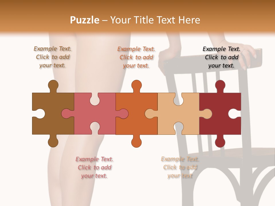 Beautiful Young Girls Body PowerPoint Template