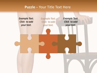 Beautiful Young Girls Body PowerPoint Template