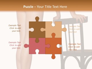 Beautiful Young Girls Body PowerPoint Template