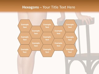 Beautiful Young Girls Body PowerPoint Template