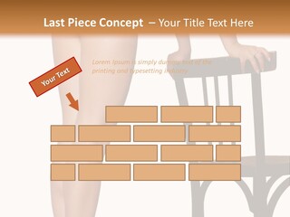 Beautiful Young Girls Body PowerPoint Template
