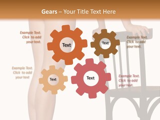 Beautiful Young Girls Body PowerPoint Template