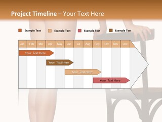 Beautiful Young Girls Body PowerPoint Template