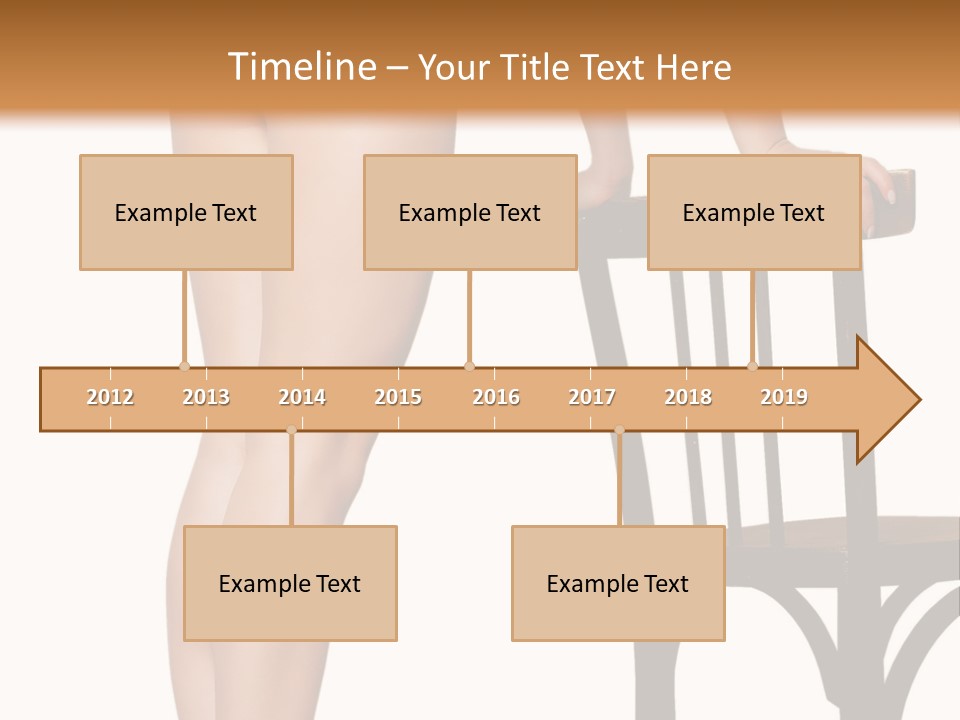 Beautiful Young Girls Body PowerPoint Template