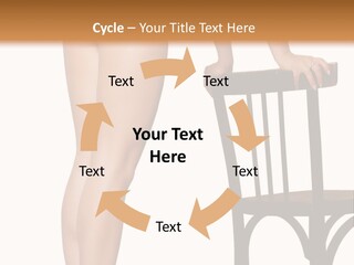 Beautiful Young Girls Body PowerPoint Template