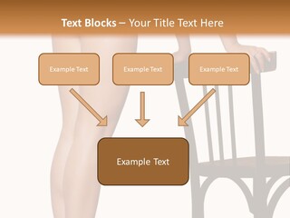 Beautiful Young Girls Body PowerPoint Template