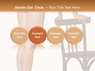 Beautiful Young Girls Body PowerPoint Template