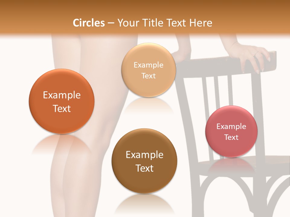 Beautiful Young Girls Body PowerPoint Template