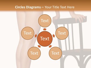 Beautiful Young Girls Body PowerPoint Template