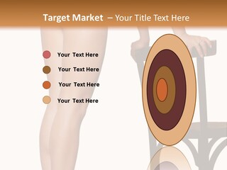 Beautiful Young Girls Body PowerPoint Template