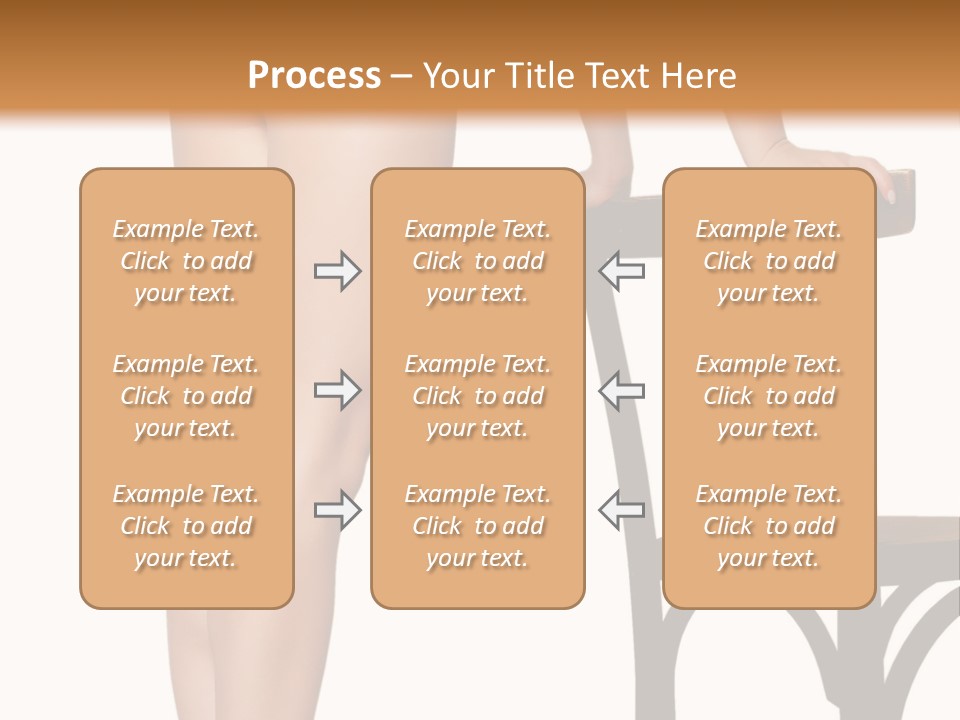 Beautiful Young Girls Body PowerPoint Template