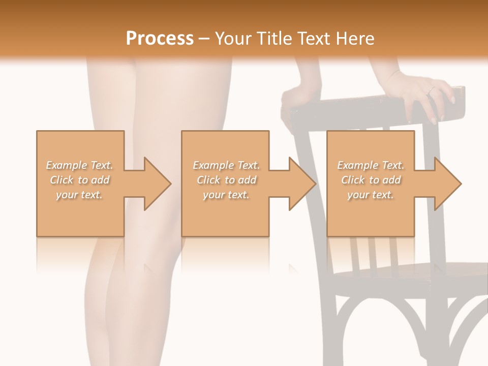 Beautiful Young Girls Body PowerPoint Template