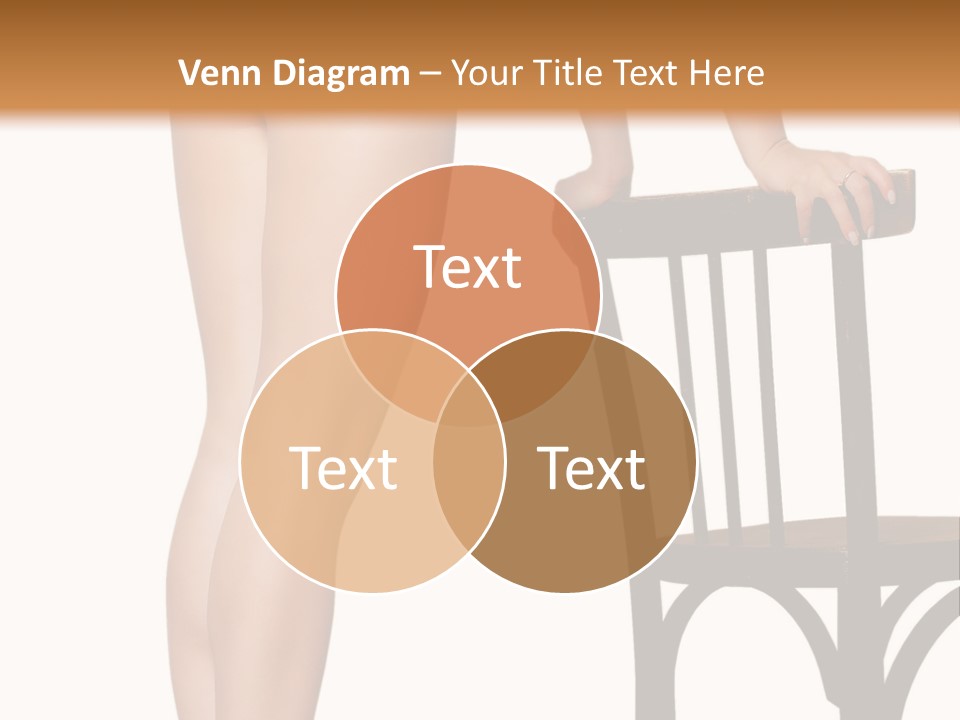 Beautiful Young Girls Body PowerPoint Template