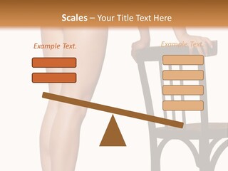 Beautiful Young Girls Body PowerPoint Template