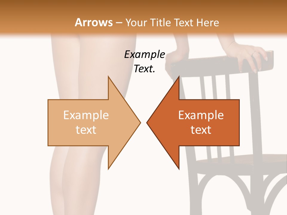 Beautiful Young Girls Body PowerPoint Template
